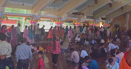 सत्यनारायण पूजा व महाप्रसाद